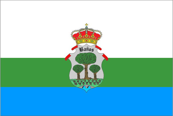 Bandera de Baños de Valdearados